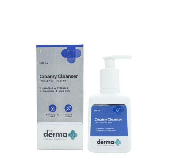 The Derma Co Creamy Cleanser 100Ml